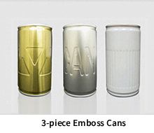 3-piece Emboss Forming cans